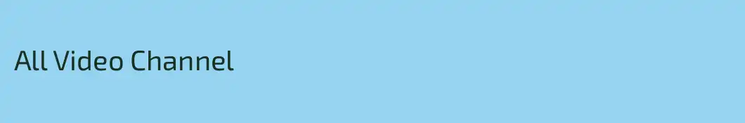 All Video Channel 